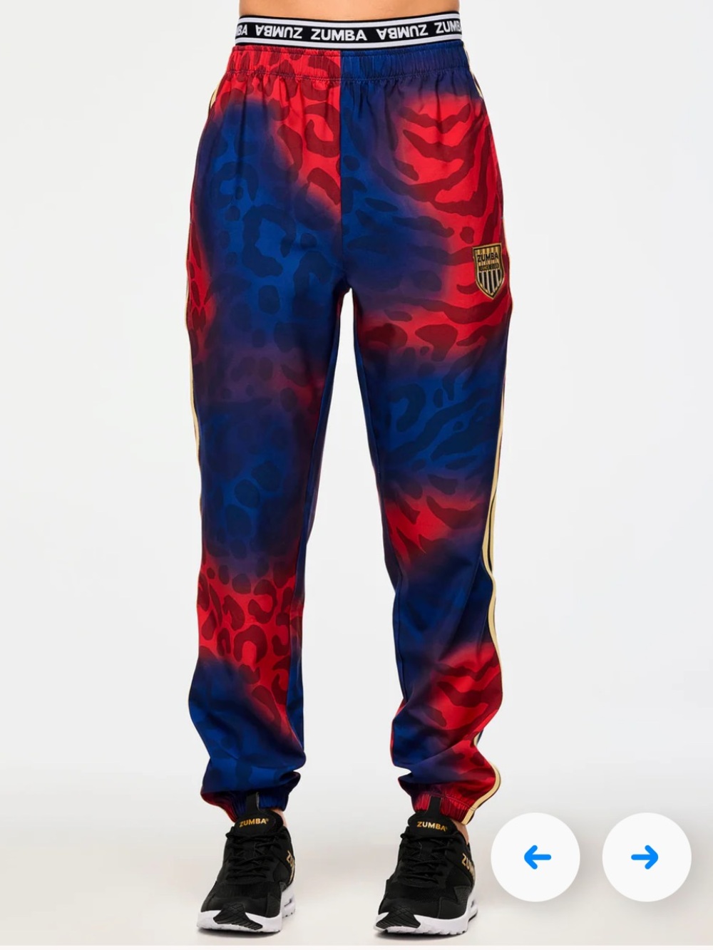 Zumbawear Victory Double Waisted Slouch Woven pants